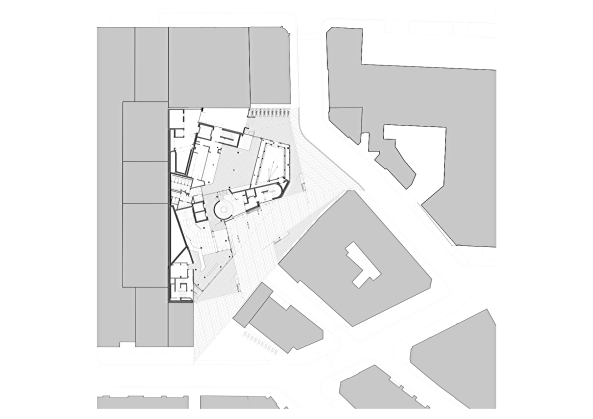 Saw Swee Hock Student Centre, London School of Economics, LSE, ODonnell Tuomey Architects