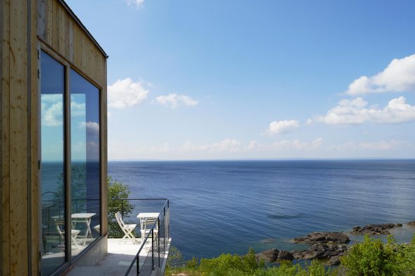 Stupet, refugium by a staircase, gipp arkitektur, Schweden, Ferienhaus in Schweden, Sommer in Beton, Petra Gipp, V�ttersee, Lake V�ttern, Omberg, Haus am See, Feriendomizil in Schweden