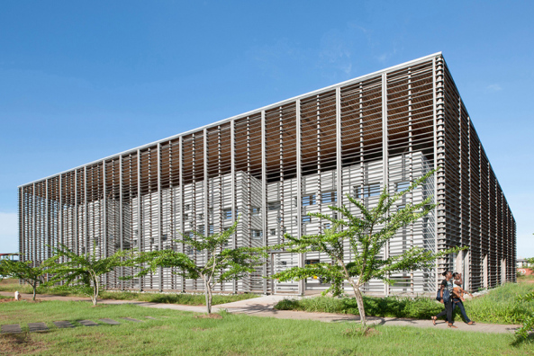 Universittsbibliothek, RW+ Architecture, Franzsisch-Guyana, Cayenne