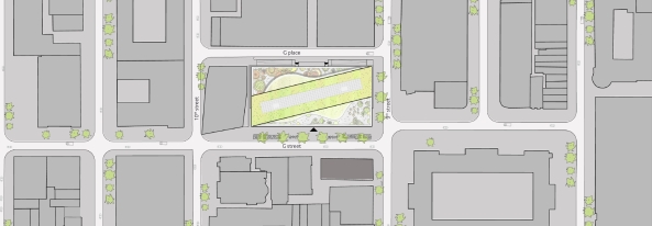 Mecanoo mit Martinez Johnson, Mies van der Rohe, Mies-Bibliothek in Washington, Shortlist, Martin Luther King Memorial Library, Mecanoo (Delft), Patkau Architects (Vancouver) und Studios Architecture (Washington), Mies, Umbau, Abstimmung