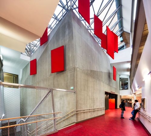 Konservatorium Claude Debussy, Paris, 17. Arrondissement, Basalt Architecture