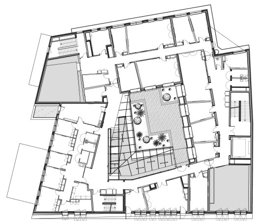 Konservatorium Claude Debussy, Paris, 17. Arrondissement, Basalt Architecture