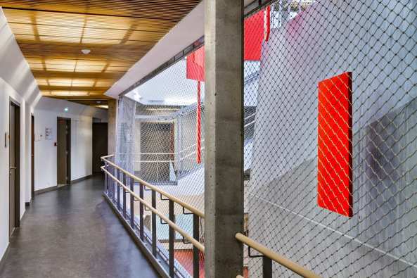 Konservatorium Claude Debussy, Paris, 17. Arrondissement, Basalt Architecture