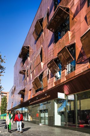 Konservatorium Claude Debussy, Paris, 17. Arrondissement, Basalt Architecture