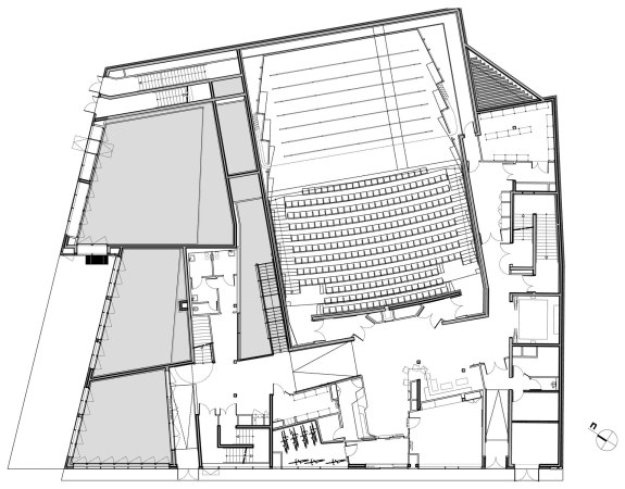 Konservatorium Claude Debussy, Paris, 17. Arrondissement, Basalt Architecture