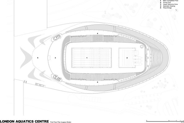 London, Zaha Hadid, Schwimmbad, Schwimmhalle, Schwimmzentrum von Hadid, Zaha Hadid Architects, Olympische Sommerspiele 2012 in London, Beton, Olympiapark, Olympia, Zaha Hadis Aquatic Center