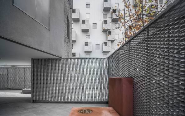 Santiago de Molina, Hayden Salter, Agatngelo Soler, Edgar Sarli, Carabanchel, Jess Granada, Wohnblock, Spanien, Madrid, Sozialer Wohnungsbau, Stadterweiterung, Tremis, Miguel Angel Glvez, Juan Luis Rodrguez