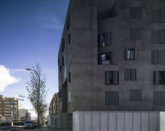 Santiago de Molina, Hayden Salter, Agatngelo Soler, Edgar Sarli, Carabanchel, Jess Granada, Wohnblock, Spanien, Madrid, Sozialer Wohnungsbau, Stadterweiterung, Tremis, Miguel Angel Glvez, Juan Luis Rodrguez