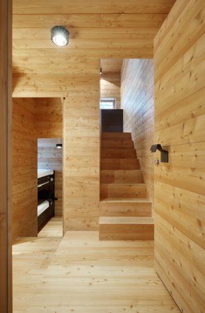 Holzhaus, Wohnhaus, Abbruch,Neubau, Christian Schwienbacher Architecture Interior Design, Ortisei, Italien, Split-Level