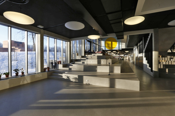 Hochschule, Erweiterung, Kulturakademie Viljandi, Estland, Salto Architects, Tallinn