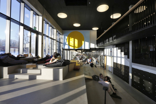 Hochschule, Erweiterung, Kulturakademie Viljandi, Estland, Salto Architects, Tallinn