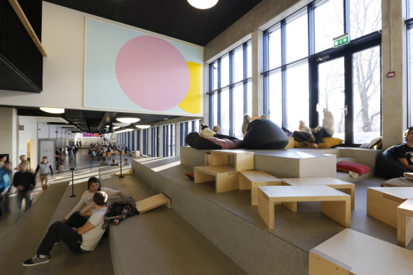 Hochschule, Erweiterung, Kulturakademie Viljandi, Estland, Salto Architects, Tallinn