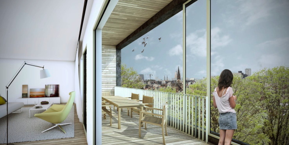 Antwerpen Nieuwe Zuid, Kempe Thill