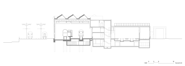 EM2N;Schweizerischen Bundesbahnen; SBB, Serviceanlage; Zrich-Herdern; Mathias Mller; Daniel Niggli; Faserzement; Fassade