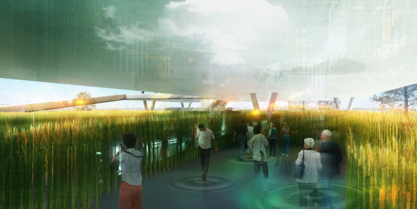 Mailand Expo, Weltausstellung, Expo 2015, Sturio Link-Arc, Herzog & De Meuron, Tsinghua-Universitt, Ricky Burdett, Stefano Boeri, William McDonough Partners, China, Chinesischer Pavillon