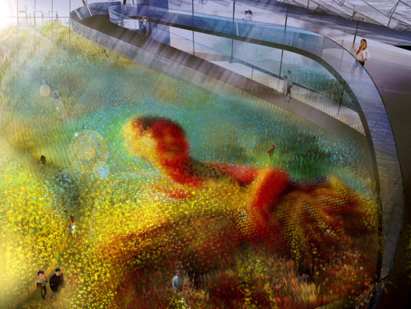 Mailand Expo, Weltausstellung, Expo 2015, Sturio Link-Arc, Herzog & De Meuron, Tsinghua-Universitt, Ricky Burdett, Stefano Boeri, William McDonough Partners, China, Chinesischer Pavillon