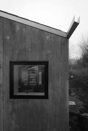 Savioz Fabrizzi, Sion, Schweiz, Berghtte, Ferienhaus, Atelier, Holz, Beton, Edelstahl