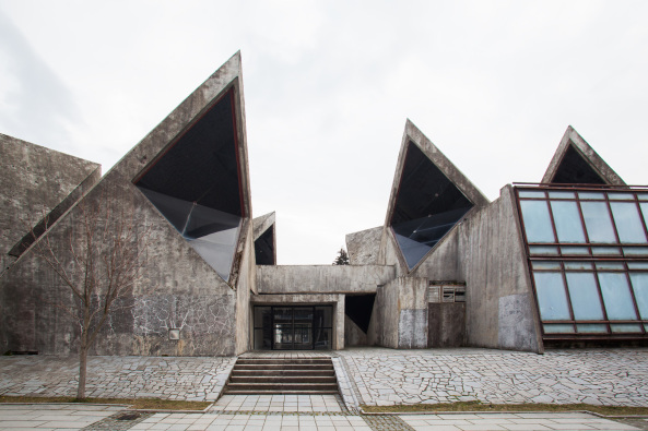 Yugo-Ruins are Potentials: Marko Music, WWII Memorial Center, 1976, Kolasin, Montenegro