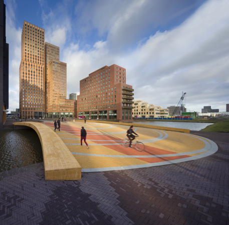 Fugngerbrcke in Amsterdam