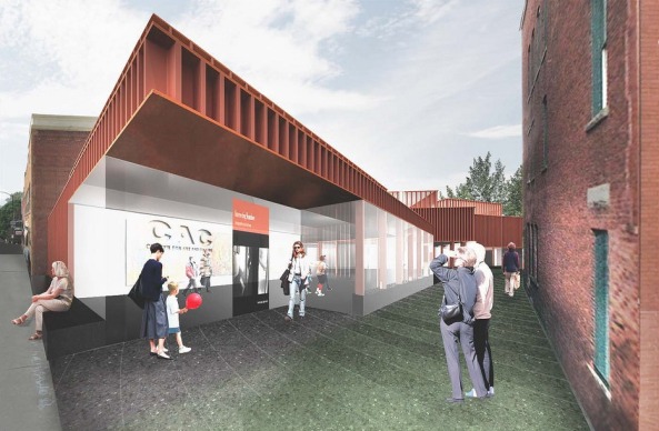 David Adjaye, Kulturzentrum, Museum, Kunstmuseum, Gemeindezentrum, Colgate University, Hamilton, Campus, New York, College, Freie Knste