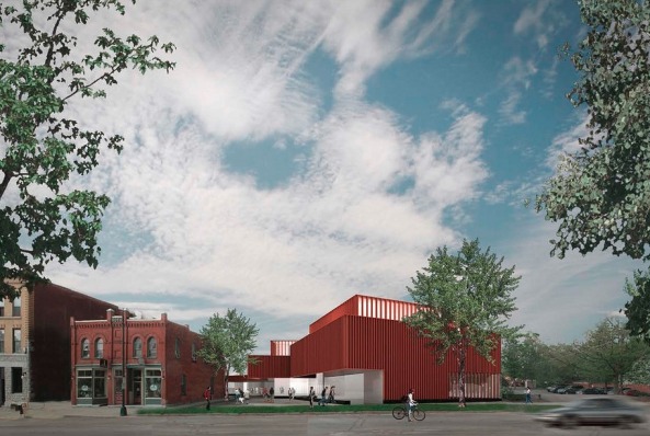 David Adjaye, Kulturzentrum, Museum, Kunstmuseum, Gemeindezentrum, Colgate University, Hamilton, Campus, New York, College, Freie Knste