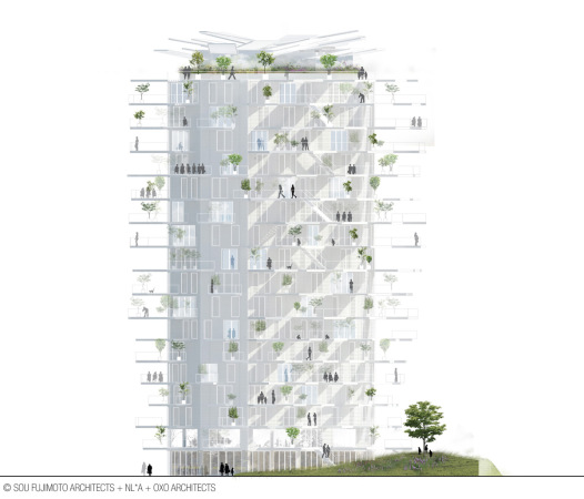 Sou Fujimoto baut in Montpellier