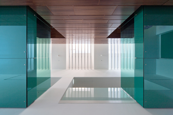 Innovationszentrum, Firmensitz, Foldes Architects, Gy�l, Budapest, Ungarn, Glas