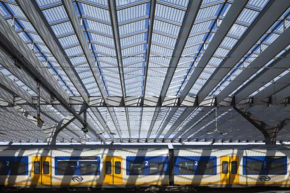 Team CS, Benthem Crouwel, MVSA Meyer en Van Schooten, West 8, Centraalstation, Rotterdam, Verkehrsbau, Bahnhofsgebude, Hauptbahnhof, Stationsplein, Bahnhofsvorplatz