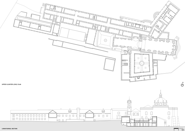 Lorv�o, Joao Mendes Ribeiro Arquitecto, Stilles Kloster, Silence Cloisters, Monastery Cloisters, Umbau, Sanierung, Portugal, Hof, Kirche, Stille Architektur, Joao Mendes