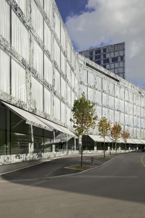 Verwaltungsgeb�ude, Wiel Arets Architects, Z�rich, Schweiz, Glas, Aluminium, Hochhaus