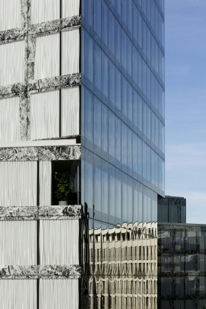 Verwaltungsgeb�ude, Wiel Arets Architects, Z�rich, Schweiz, Glas, Aluminium, Hochhaus