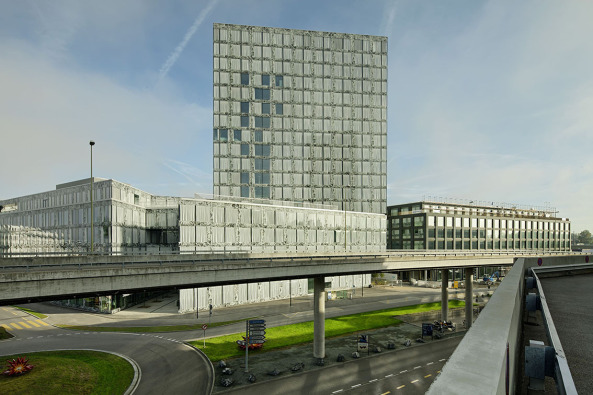 Verwaltungsgebude, Wiel Arets Architects, Zrich, Schweiz, Glas, Aluminium, Hochhaus