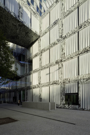 Verwaltungsgeb�ude, Wiel Arets Architects, Z�rich, Schweiz, Glas, Aluminium, Hochhaus