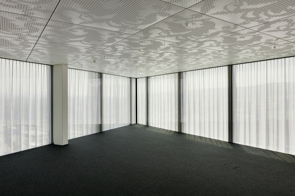 Verwaltungsgeb�ude, Wiel Arets Architects, Z�rich, Schweiz, Glas, Aluminium, Hochhaus