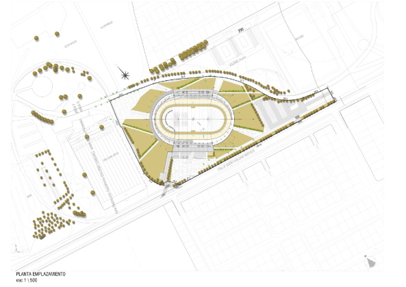 Iglesis Prat Arquitectos; Velodromo Pealoln; Santiago; Chile; Rennradarena;