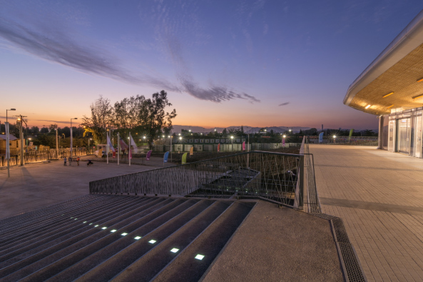 Iglesis Prat Arquitectos; Velodromo Pealoln; Santiago; Chile; Rennradarena;