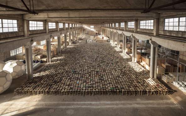 Ai Weiwei: Evidence, Gropius, Martin Gropius-Bau Berlin, Ausstellung, China, Kunst aus China, Konzeptkunst, Sichuan, Peking, ARTE, Grit Lederer, Stools 2014
