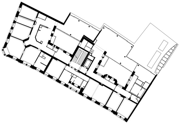 Hofstatt Mnchen, Meili, Peter Architekten, Sendlinger Strae, Sddeutsche Zeitung, ehemaliges Redaktionsgebude, Umnutzung