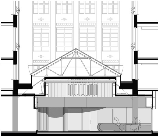 Hofstatt M�nchen, Meili, Peter Architekten, Sendlinger Stra�e, S�ddeutsche Zeitung, ehemaliges Redaktionsgeb�ude, Umnutzung