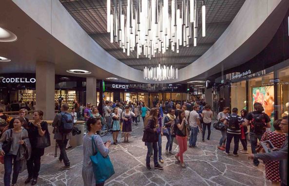 Hofstatt M�nchen, Meili, Peter Architekten, Sendlinger Stra�e, S�ddeutsche Zeitung, ehemaliges Redaktionsgeb�ude, Umnutzung