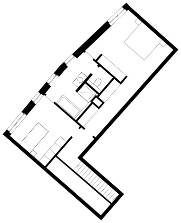 Hofstatt Mnchen, Meili, Peter Architekten, Sendlinger Strae, Sddeutsche Zeitung, ehemaliges Redaktionsgebude, Umnutzung