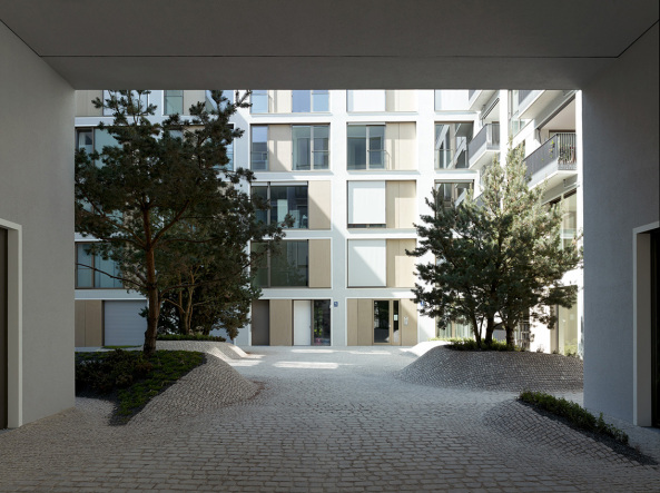 Hofstatt Mnchen, Meili, Peter Architekten, Sendlinger Strae, Sddeutsche Zeitung, ehemaliges Redaktionsgebude, Umnutzung