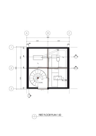 Vertical Glass House Description, Chang/FCJZ, Shinkenchiku Residential Design Competition, Glas, Beton, Atelier FCJZ, Japan Architect Magazine, Yung Ho Chang, Architektur aus China, Bunker, Shanghai, Peking, Wohnexperiment, Monolith, Expo, Privat, Glasboden, Himmel, Fenster, Baunetz, Polina Goldberg, Architektur, Betonfassade, Brutalismus