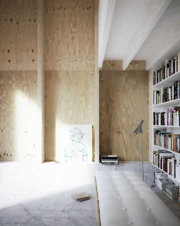 Frstberg Arkitektur, Frstberg Architekten, House for Mother, Haus, Wohnhaus, Wohnungsbau, Linkpingsbo 2017 Wohnbau-Ausstellung, Ausstellung, Aluminium, Schweden, Linkping, Malm, Antonino Cardillo, Haus aus Staub, Fassade, Holz, Beton, Haus in Schweden, FAF Frstberg Arkitektur och Formgivning, Bjrn Frstberg