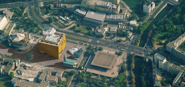 Matthias Sauerbruch, Winfried Wang, Kulturforum, Neue Nationalgalerie, Staatsbibliothek, Hans Scharoun, Berlin, Philharmonie, Wissenschaftszentrum, Gemldegalerie