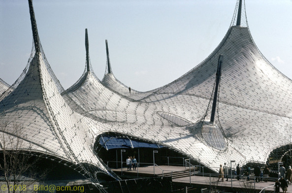 Der deutsche Pavillon der Expo in Montreal 1967