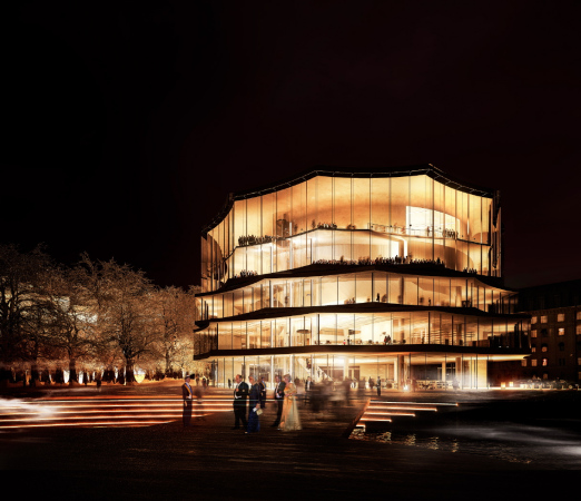 Wettbewerb; Nobelhuset; The Nobel Snowflake; Wingrdh Arkitektkontor; Nobelhuset von David Chipperfield Architects Berlin; Nobel Center; Nobelpreis; Stockholm; Schweden; Museum; Auditorium; A Room and a Half; Johan Celsing Arkitektkontor; Blasieholmen