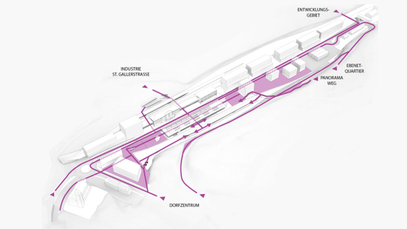 Hosoya Schaefer Architects, Wettbewerb, Herisau, Bahnhof, Schweiz, Infrastruktur, Infrastrukturprojekt, Infrastruktur, Verkehr, Wohnen, Bro, Gewerbe