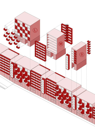 Robertneun; Am Lokdepot; Wohnanlage; Neubau; Berlin; Gleisdreieck; Park; Werner Huthmacher; postindustrielle Romantik; rustikaler Rohbau; kr�ftiger Rohbau; Tom Friedrich; Nils Buschmann