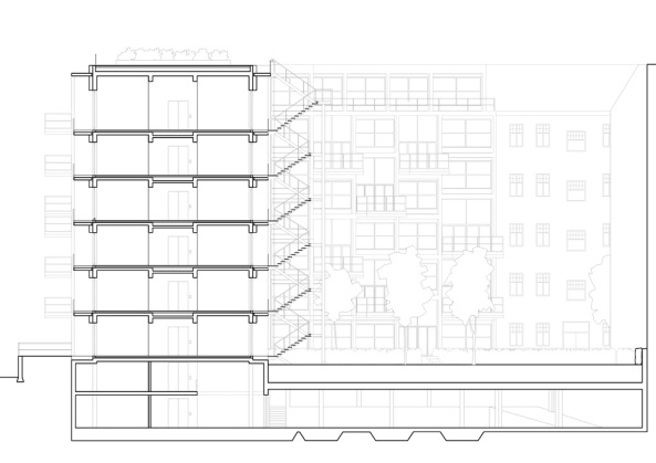 Robertneun; Am Lokdepot; Wohnanlage; Neubau; Berlin; Gleisdreieck; Park; Werner Huthmacher; postindustrielle Romantik; rustikaler Rohbau; kr�ftiger Rohbau; Tom Friedrich; Nils Buschmann